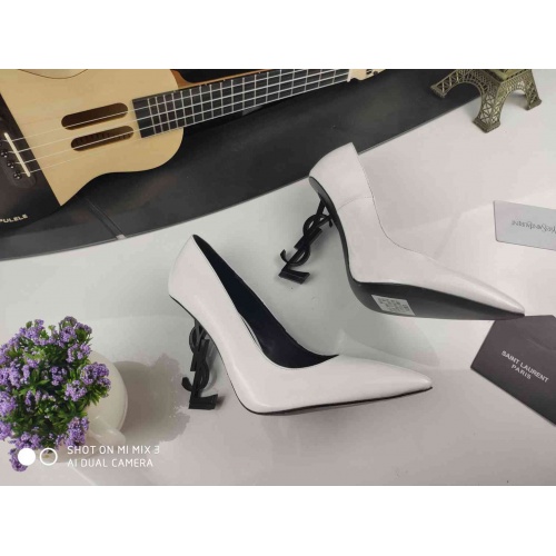 Cheap Yves Saint Laurent YSL High-Heeled Shoes For Women #549683 Replica Wholesale [$115.00 USD] [ITEM#549683] on Replica Yves Saint Laurent YSL High-Heeled Shoes