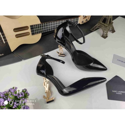 Cheap Yves Saint Laurent YSL High-Heeled Shoes For Women #549691 Replica Wholesale [$108.00 USD] [ITEM#549691] on Replica Yves Saint Laurent YSL High-Heeled Shoes