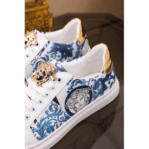Cheap Versace Casual Shoes For Men #549864 Replica Wholesale [$72.00 USD] [ITEM#549864] on Replica Versace Shoes