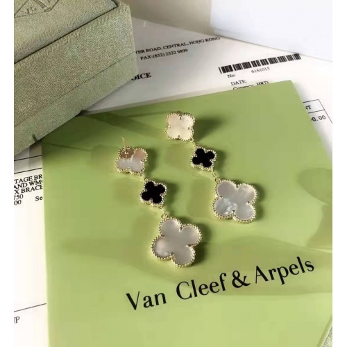 Cheap Van Cleef &amp; Arpels Earrings #550125 Replica Wholesale [$48.00 USD] [ITEM#550125] on Replica Van Cleef &amp; Arpels Earrings