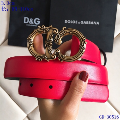 Cheap Dolce &amp; Gabbana D&amp;G AAA  Belts For Women #550208 Replica Wholesale [$68.00 USD] [ITEM#550208] on Replica Dolce &amp; Gabbana D&amp;G AAA Quality Belts