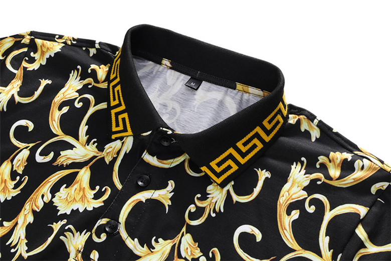 Cheap Versace TShirts Short Sleeved Polo For Men 544287 Replica