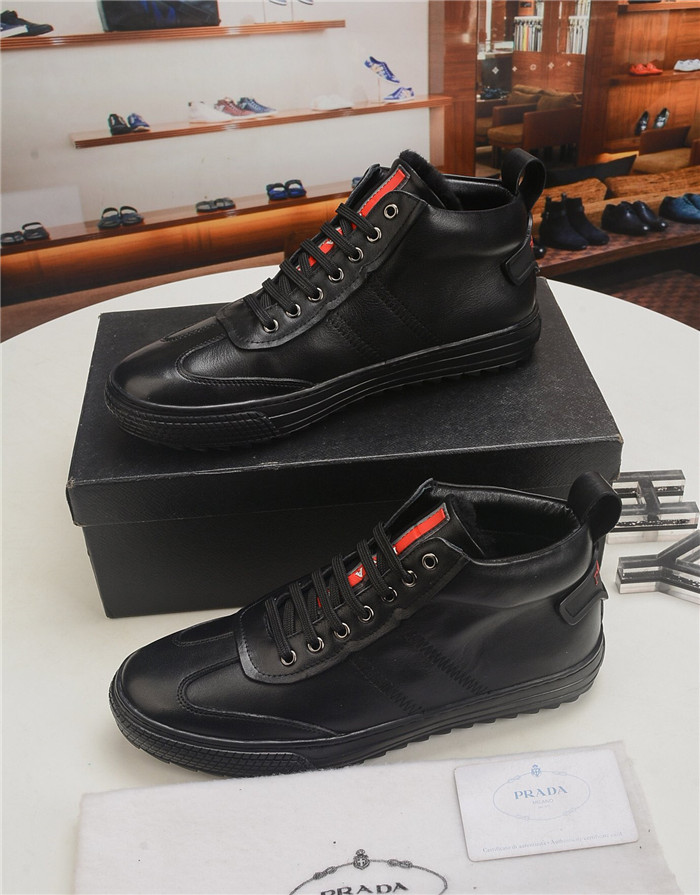 Cheap Prada High Tops Shoes For Men #547795 Replica Wholesale [$82.00 ...