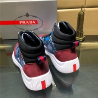 Cheap Prada High Tops Shoes For Men #543128 Replica Wholesale [$85.00 USD] [ITEM#543128] on Replica Prada High Top Shoes