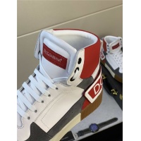 Cheap Dolce &amp; Gabbana D&amp;G High Tops Shoes For Men #546416 Replica Wholesale [$112.00 USD] [ITEM#546416] on Replica Dolce &amp; Gabbana D&amp;G High Top Shoes