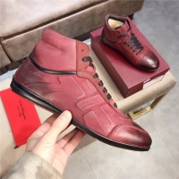 Cheap Salvatore Ferragamo High Tops Shoes For Men #546641 Replica Wholesale [$102.00 USD] [ITEM#546641] on Replica Salvatore Ferragamo Casual Shoes