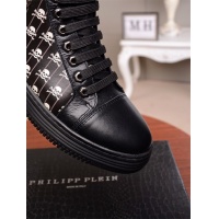 Cheap Philipp Plein PP High Tops Shoes For Men #547130 Replica Wholesale [$80.00 USD] [ITEM#547130] on Replica Philipp Plein PP High Tops Shoes