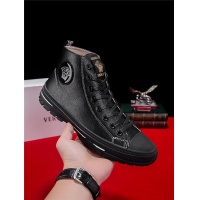Cheap Versace High Tops Shoes For Men #547885 Replica Wholesale [$80.00 USD] [ITEM#547885] on Replica Versace High Tops Shoes