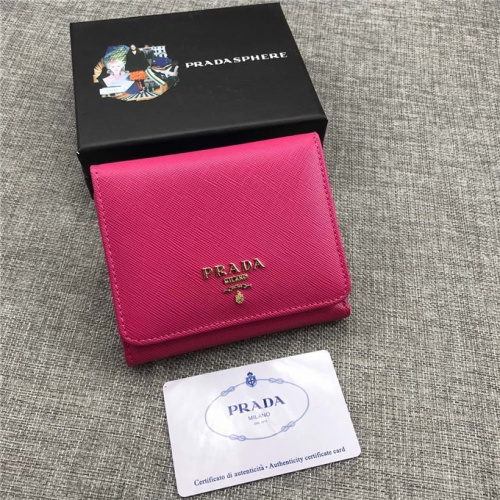 Cheap Prada Quality Wallets #550469 Replica Wholesale [$40.00 USD] [ITEM#550469] on Replica Prada AAA+ Quality Wallets