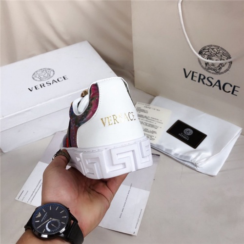 Cheap Versace Casual Shoes For Men #550767 Replica Wholesale [$76.00 USD] [ITEM#550767] on Replica Versace Shoes