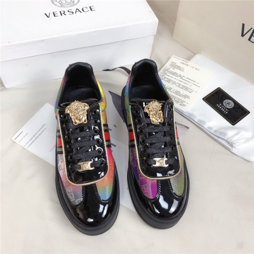 Cheap Versace Casual Shoes For Men #550768 Replica Wholesale [$76.00 USD] [ITEM#550768] on Replica Versace Shoes