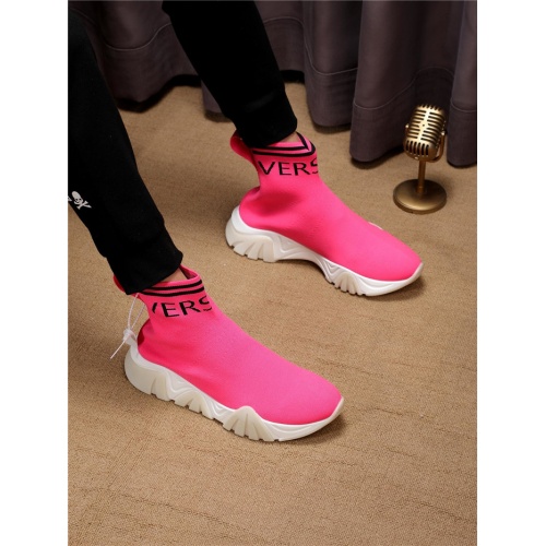 Cheap Versace Boots For Men #550944 Replica Wholesale [$76.00 USD] [ITEM#550944] on Replica Versace Boots