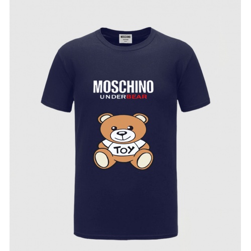 Cheap Moschino T-Shirts Short Sleeved For Men #551023 Replica Wholesale [$26.00 USD] [ITEM#551023] on Replica Moschino T-Shirts