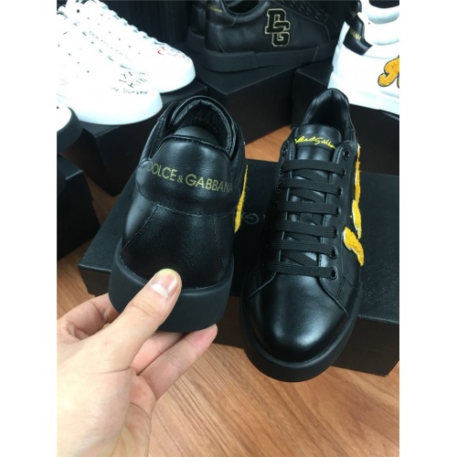 Cheap Dolce &amp; Gabbana D&amp;G Casual Shoes For Men #551185 Replica Wholesale [$80.00 USD] [ITEM#551185] on Replica Dolce &amp; Gabbana D&amp;G Casual Shoes