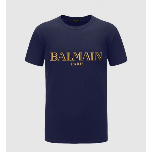 Cheap Balmain T-Shirts Short Sleeved For Men #551189 Replica Wholesale [$26.00 USD] [ITEM#551189] on Replica Balmain T-Shirts