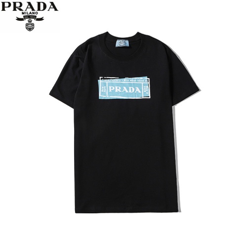Cheap Prada T-Shirts Short Sleeved For Unisex #551660 Replica Wholesale [$27.00 USD] [ITEM#551660] on Replica Prada T-Shirts