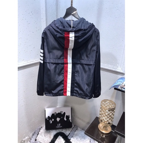 Cheap Thom Browne Jackets Long Sleeved For Men #551731 Replica Wholesale [$80.00 USD] [ITEM#551731] on Replica Thom Browne Jackets