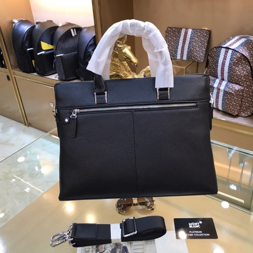 Cheap Mont Blanc AAA Man Handbags #552189 Replica Wholesale [$122.00 USD] [ITEM#552189] on Replica Mont Blanc AAA Man Handbags