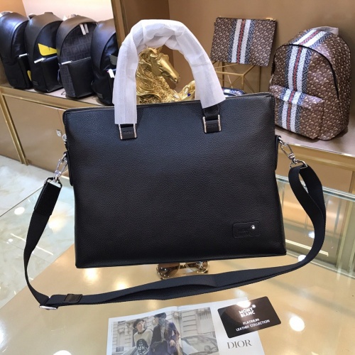 Cheap Mont Blanc AAA Man Handbags #552189 Replica Wholesale [$122.00 USD] [ITEM#552189] on Replica Mont Blanc AAA Man Handbags