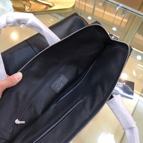 Cheap Mont Blanc AAA Man Handbags #552189 Replica Wholesale [$122.00 USD] [ITEM#552189] on Replica Mont Blanc AAA Man Handbags