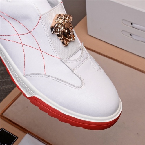 Cheap Versace Casual Shoes For Men #552482 Replica Wholesale [$80.00 USD] [ITEM#552482] on Replica Versace Shoes