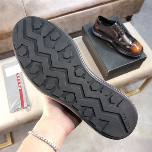 Cheap Prada Leather Shoes For Men #552520 Replica Wholesale [$132.00 USD] [ITEM#552520] on Replica Prada Leather Shoes