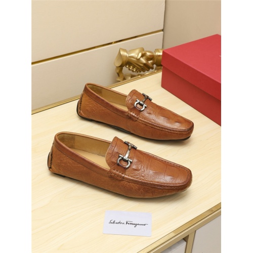 Cheap Salvatore Ferragamo Casual Shoes For Men #552554 Replica Wholesale [$68.00 USD] [ITEM#552554] on Replica Salvatore Ferragamo Casual Shoes