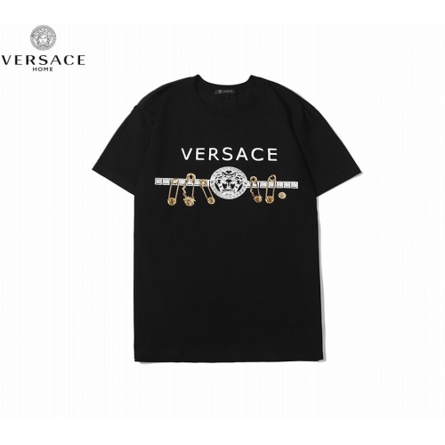 Cheap Versace T-Shirts Short Sleeved For Men #552901 Replica Wholesale [$25.00 USD] [ITEM#552901] on Replica Versace T-Shirts