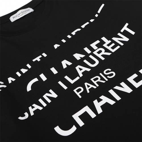 Cheap Yves Saint Laurent YSL T-shirts Short Sleeved For Men #552906 Replica Wholesale [$24.00 USD] [ITEM#552906] on Replica Yves Saint Laurent YSL T-shirts
