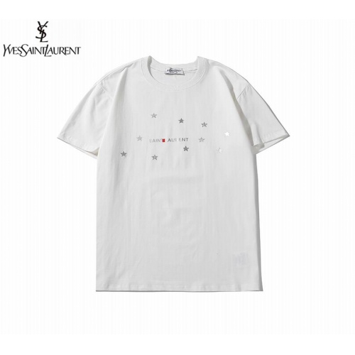 Cheap Yves Saint Laurent YSL T-shirts Short Sleeved For Men #552907 Replica Wholesale [$25.00 USD] [ITEM#552907] on Replica Yves Saint Laurent YSL T-shirts