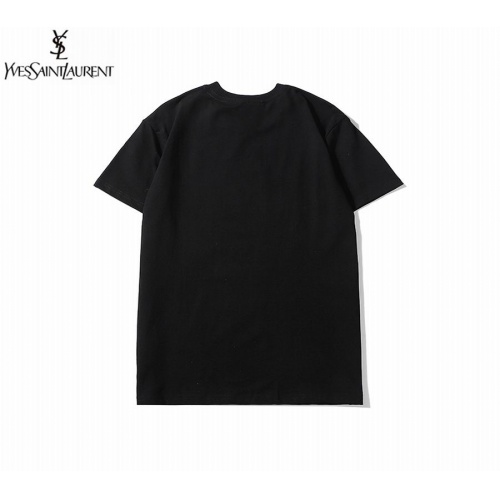 Cheap Yves Saint Laurent YSL T-shirts Short Sleeved For Men #552908 Replica Wholesale [$25.00 USD] [ITEM#552908] on Replica Yves Saint Laurent YSL T-shirts