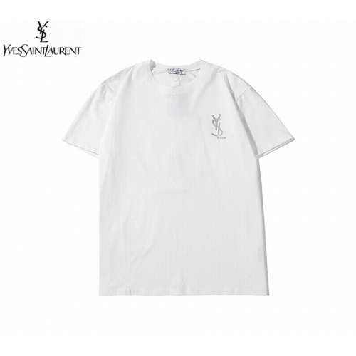 Cheap Yves Saint Laurent YSL T-shirts Short Sleeved For Men #552910 Replica Wholesale [$27.00 USD] [ITEM#552910] on Replica Yves Saint Laurent YSL T-shirts