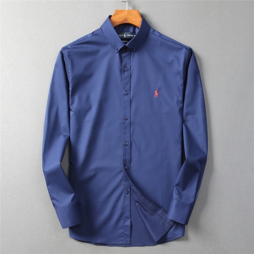 Cheap Ralph Lauren Polo Shirts Long Sleeved For Men #552919 Replica Wholesale [$40.00 USD] [ITEM#552919] on Replica Ralph Lauren Polo Shirts