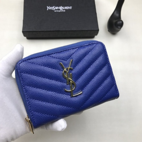 Cheap Yves Saint Laurent YSL AAA Quality Wallets #553177 Replica Wholesale [$45.00 USD] [ITEM#553177] on Replica Yves Saint Laurent AAA Wallets