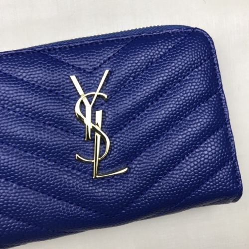 Cheap Yves Saint Laurent YSL AAA Quality Wallets #553177 Replica Wholesale [$45.00 USD] [ITEM#553177] on Replica Yves Saint Laurent AAA Wallets
