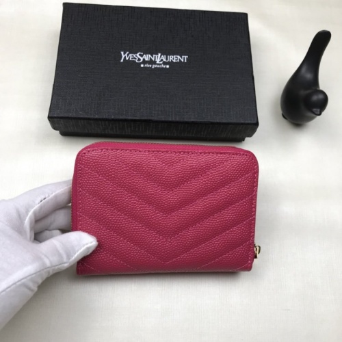 Cheap Yves Saint Laurent YSL AAA Quality Wallets #553178 Replica Wholesale [$45.00 USD] [ITEM#553178] on Replica Yves Saint Laurent AAA Wallets