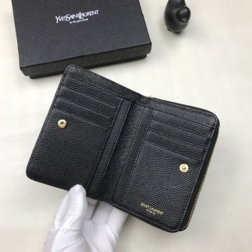 Cheap Yves Saint Laurent YSL AAA Quality Wallets #553180 Replica Wholesale [$45.00 USD] [ITEM#553180] on Replica Yves Saint Laurent AAA Wallets