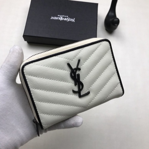 Cheap Yves Saint Laurent YSL AAA Quality Wallets #553182 Replica Wholesale [$45.00 USD] [ITEM#553182] on Replica Yves Saint Laurent AAA Wallets