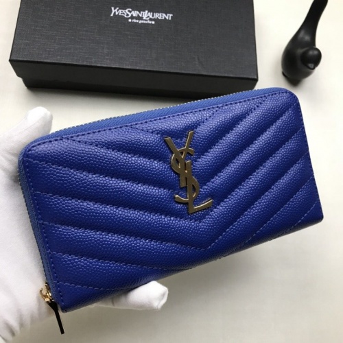 Cheap Yves Saint Laurent YSL AAA Quality Wallets #553186 Replica Wholesale [$45.00 USD] [ITEM#553186] on Replica Yves Saint Laurent AAA Wallets