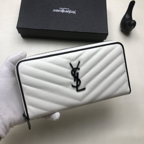 Cheap Yves Saint Laurent YSL AAA Quality Wallets #553190 Replica Wholesale [$50.00 USD] [ITEM#553190] on Replica Yves Saint Laurent AAA Wallets