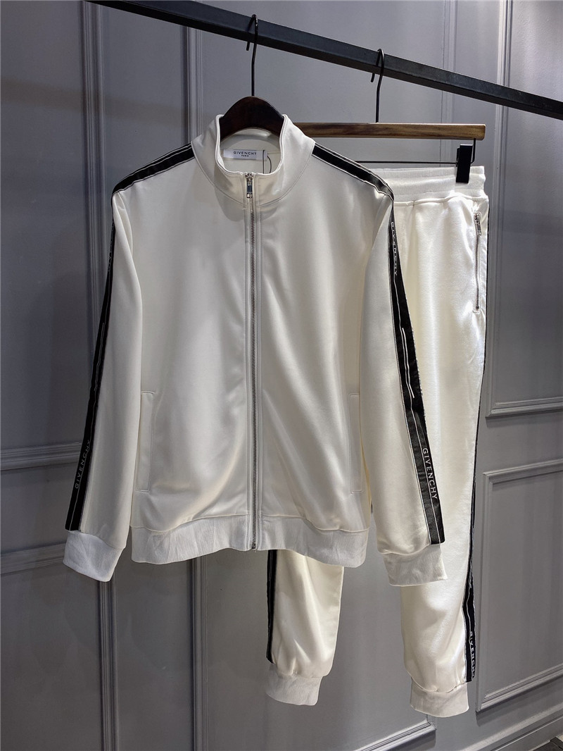 Cheap Givenchy Tracksuits Long Sleeved Zipper For Men #552335 Replica ...