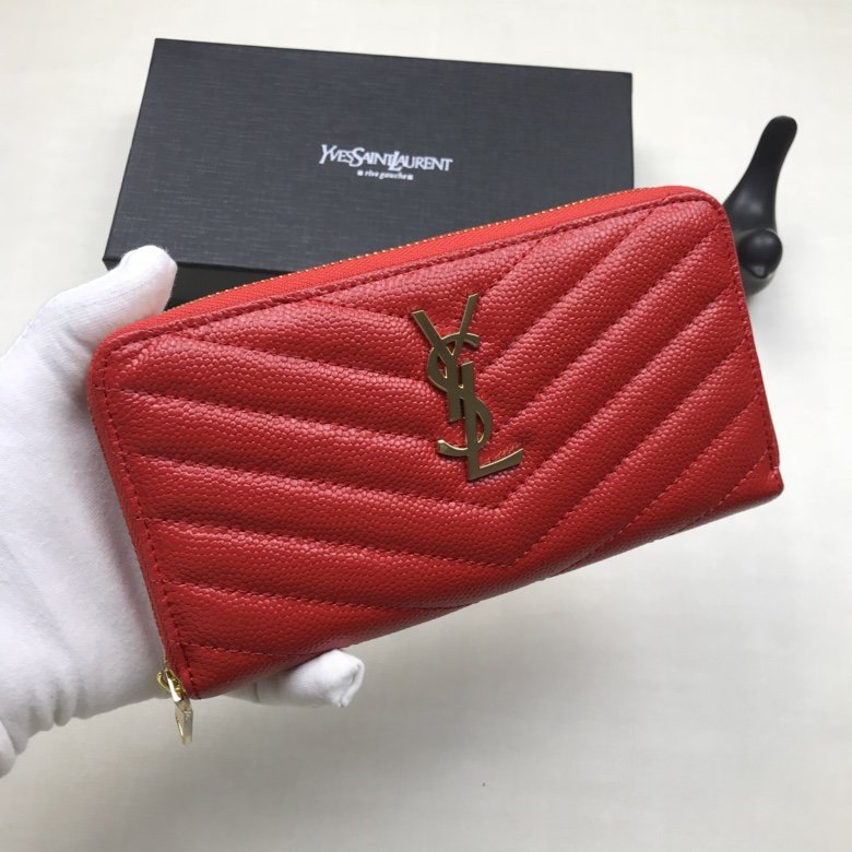 Cheap Yves Saint Laurent YSL AAA Quality Wallets #553189 Replica ...
