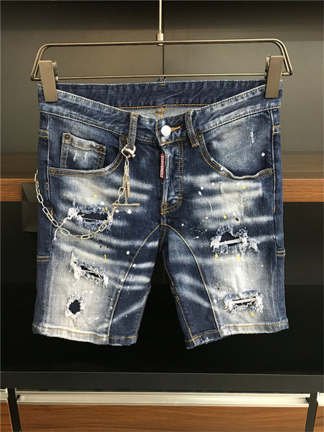 Cheap Dsquared Jeans Shorts For Men #553291 Replica Wholesale [$48.50 ...