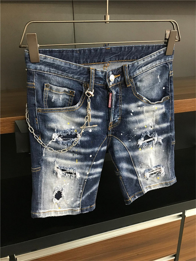 Cheap Dsquared Jeans Shorts For Men #553291 Replica Wholesale [$48.50 ...