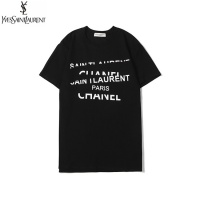 Cheap Yves Saint Laurent YSL T-shirts Short Sleeved For Unisex #551729 Replica Wholesale [$25.00 USD] [ITEM#551729] on Replica Yves Saint Laurent YSL T-shirts