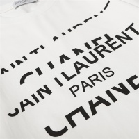 Cheap Yves Saint Laurent YSL T-shirts Short Sleeved For Unisex #551730 Replica Wholesale [$25.00 USD] [ITEM#551730] on Replica Yves Saint Laurent YSL T-shirts