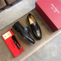 Cheap Salvatore Ferragamo Leather Shoes For Men #552529 Replica Wholesale [$96.00 USD] [ITEM#552529] on Replica Salvatore Ferragamo Leather Shoes