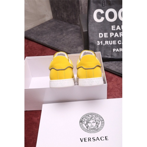 Cheap Versace Casual Shoes For Men #553538 Replica Wholesale [$76.00 USD] [ITEM#553538] on Replica Versace Shoes