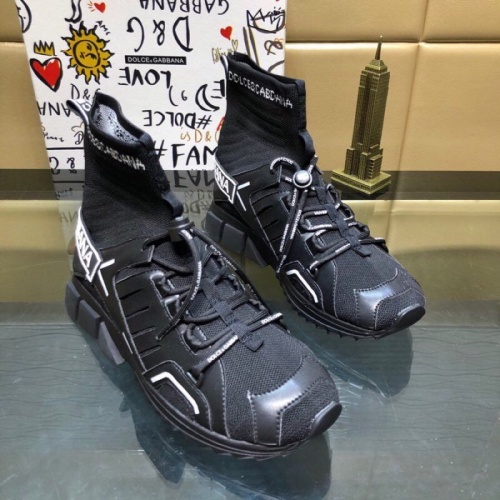 Cheap Dolce &amp; Gabbana D&amp;G Boots For Men #555421 Replica Wholesale [$81.00 USD] [ITEM#555421] on Replica Dolce &amp; Gabbana D&amp;G Boots