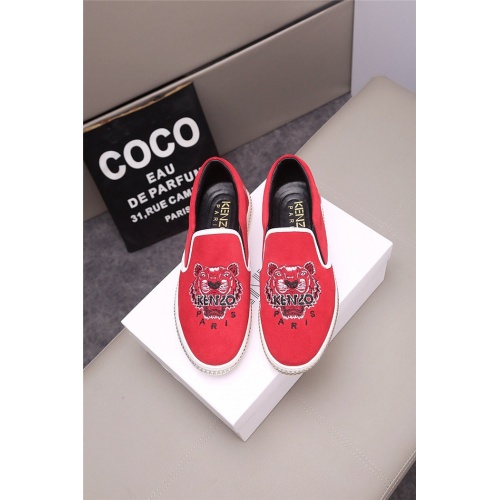 Cheap Kenzo Casual Shoes For Men #556364 Replica Wholesale [$73.00 USD] [ITEM#556364] on Replica Kenzo Shoes